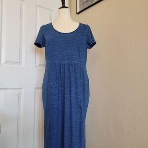 J. Jill Short Sleeve 100% Cotton Dress Size S